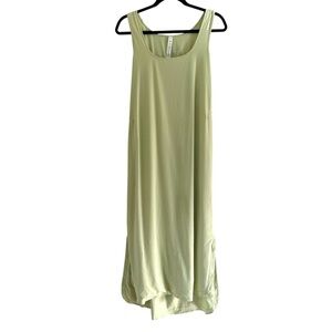 Lululemon Pima Cotton Open-Back Midi Maxi Sleeveless Dress Size 12